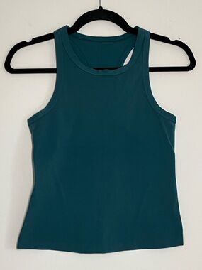 Lululemon Align Racerback Tank Waist Length Ivy Grove Green - No tag - size S